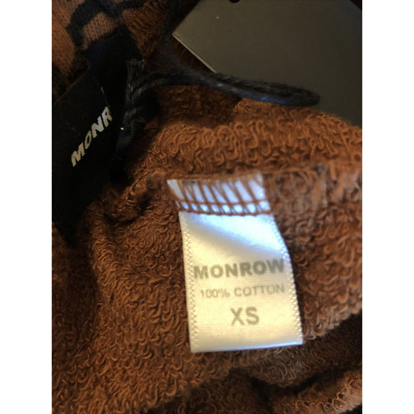 Monrow Zebra Girlfriend Sweatpants Carmel Size XS