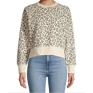 FRAME Women's Animal Print Sweatshirt Size XS